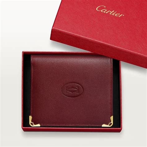 cartier mens wallet|must de cartier multi wallet.